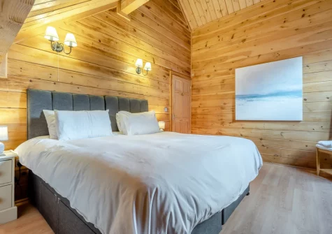 Bedroom #2 at Honeywood, Little Petherick