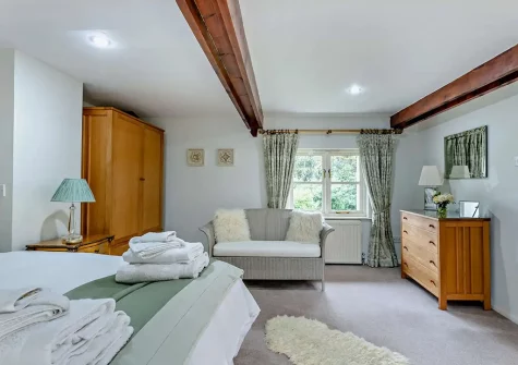 Bedroom #1 at Hopetown Cottage, Trescott