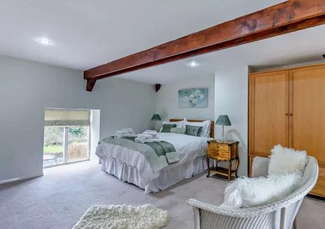Bedroom #1 at Hopetown Cottage, Trescott