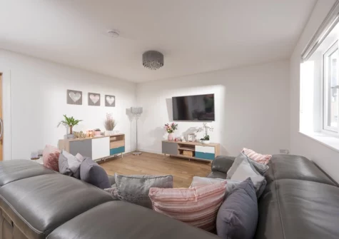 The sitting room at Horizon View, St Buryan