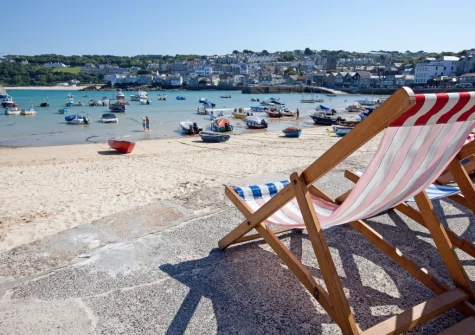 Staying at Horse Shoe means you're just steps away from St Ives' picturesque harbour front