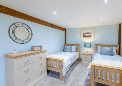Bedroom #2 at Horseford Snug, East Worlington