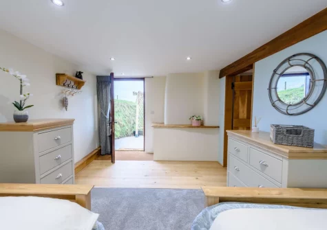Bedroom #2 at Horseford Snug, East Worlington