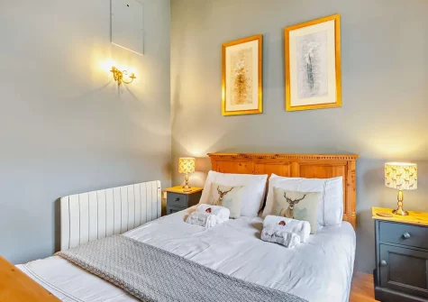 Bedroom #1 at Horseshoe Cottage, Ashwater