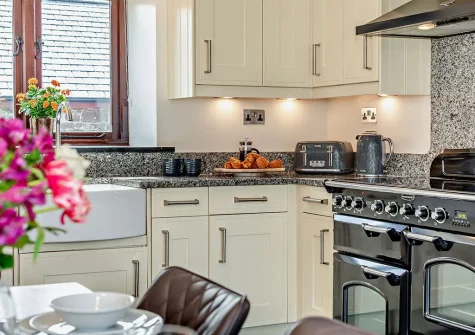 The kitchen at Horslett Stable, Tetcott