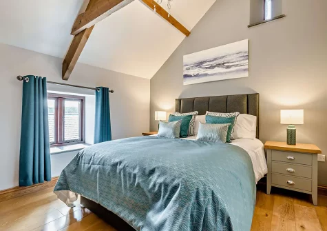 Bedroom #1 at Horslett Stable, Tetcott