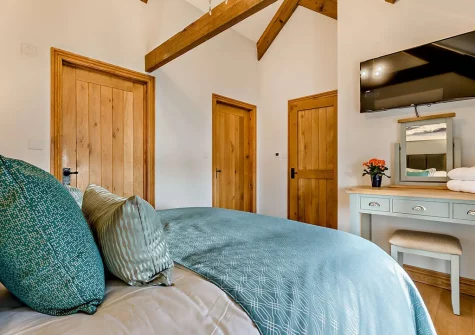 Bedroom #1 at Horslett Stable, Tetcott