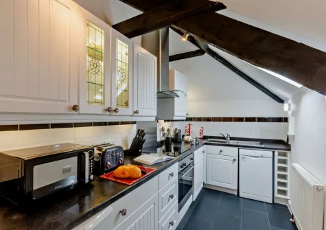 The kitchen at House Martin at The Retreat, Higher Clovelly