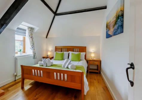 Bedroom #1 at House Martin at The Retreat, Higher Clovelly