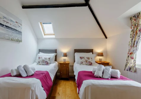 Bedroom #1 at House Martin at The Retreat, Higher Clovelly