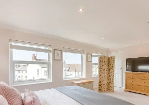 Bedroom #2 at Hove To, Instow