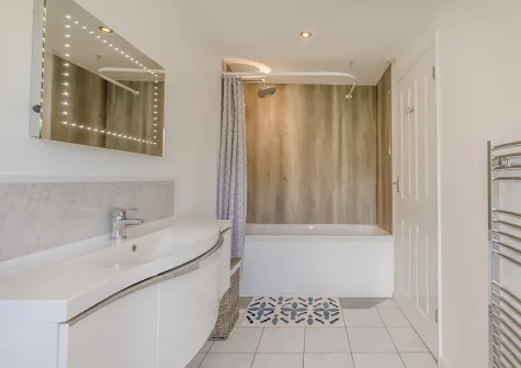 The bathroom at Hove To, Instow