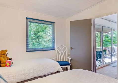 Bedroom #2 at at Hunters Moon, Hartland Forest Lodges, Woolfardisworthy