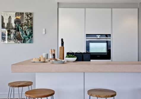 The kitchen at Huxham View Annexe, Exeter