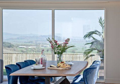 The dining area at Huxham View Annexe, Exeter