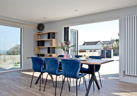 The dining area at Huxham View Annexe, Exeter