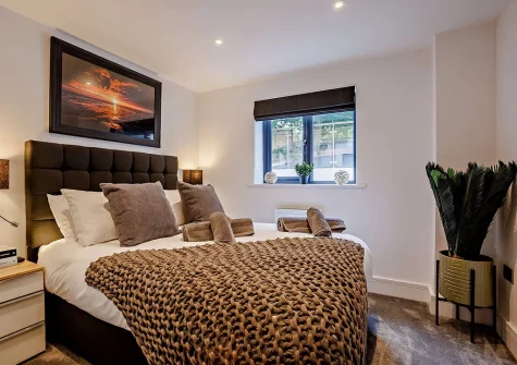 Bedroom #2 at Hyford Wood, Bideford