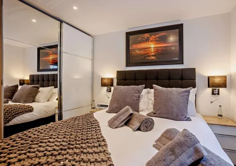 Bedroom #2 at Hyford Wood, Bideford