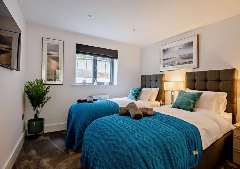 Bedroom #4 at Hyford Wood, Bideford