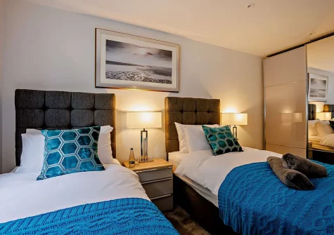 Bedroom #4 at Hyford Wood, Bideford