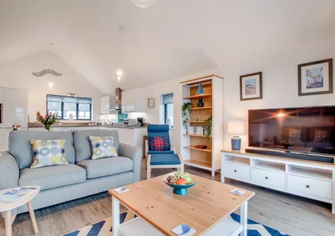The living area at Idle Hour, Westward Ho!