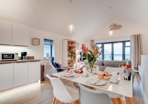 The kitchen & dining area at Idle Hour, Westward Ho!