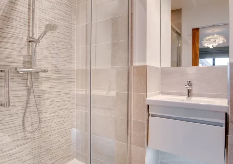 Bedroom #2 en-suite shower room at Idle Hour, Westward Ho!