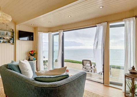 The living area at Infinity, Freathy