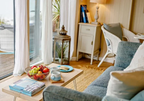 The living area at Infinity, Freathy