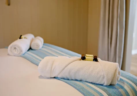 The bedroom at Infinity, Freathy