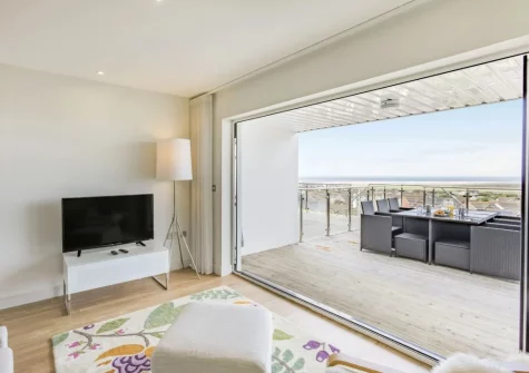 The living area at Inglebrook Heights, Westward Ho!