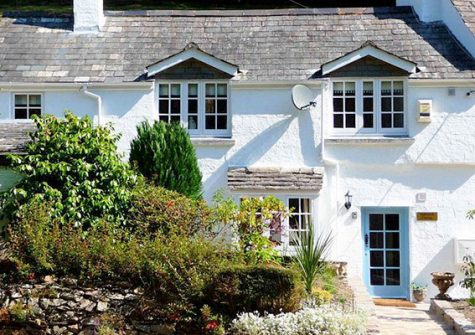 Outside Inglenook Cottage, Polperro