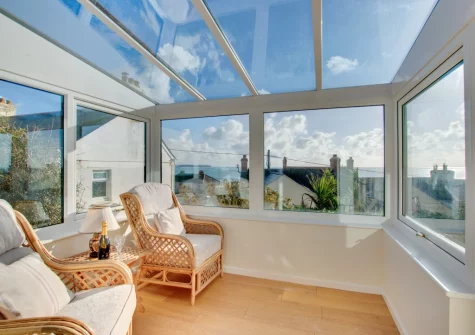 The conservatory at Inglenook, Porthleven