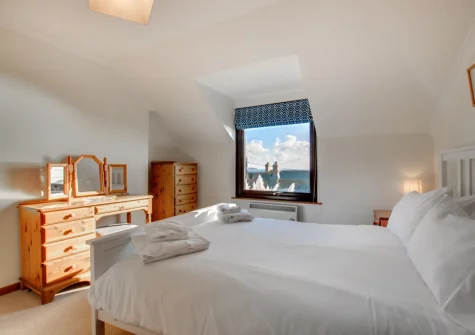 Bedroom #1 at Inglenook, Porthleven