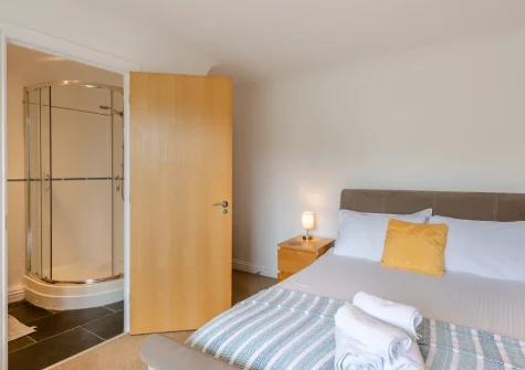 Bedroom #1 at Inglewood Apartments, Kingswear