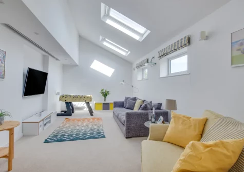 The second living room at Innisfree, Constantine Bay