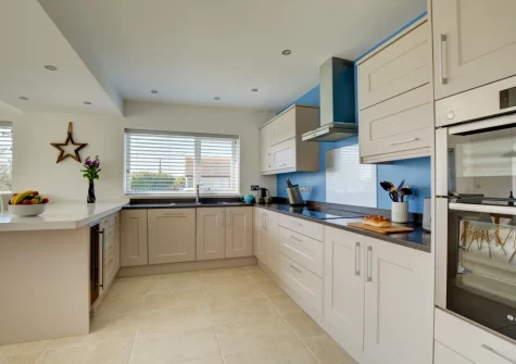 The kitchen at Innisfree, Constantine Bay