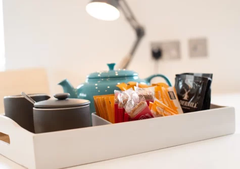 The kitchen at Innisfree, Constantine Bay