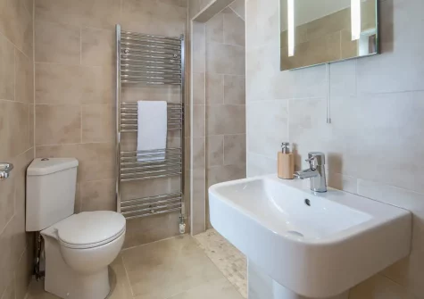 Bedroom #4 en-suite wet room at Instow Bar View, Instow