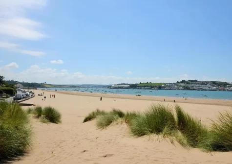 Instow's sandy beach and dunes is mere steps from Instow Bar View