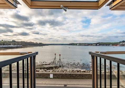 The view from the living room at Instow Cottage, Instow