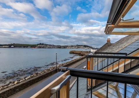 The view from the living room at Instow Cottage, Instow