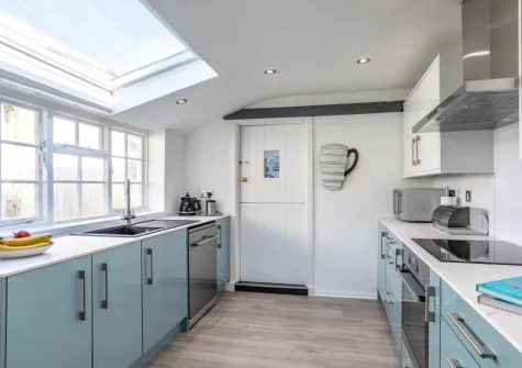 The kitchen at Instow Cottage, Instow