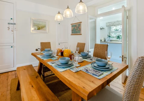 The dining area at Inter-Nos, Looe