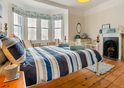 Bedroom #2 at Inter-Nos, Looe
