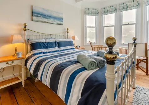 Bedroom #2 at Inter-Nos, Looe