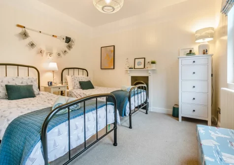 Bedroom #3 at Inter-Nos, Looe