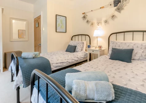 Bedroom #3 at Inter-Nos, Looe