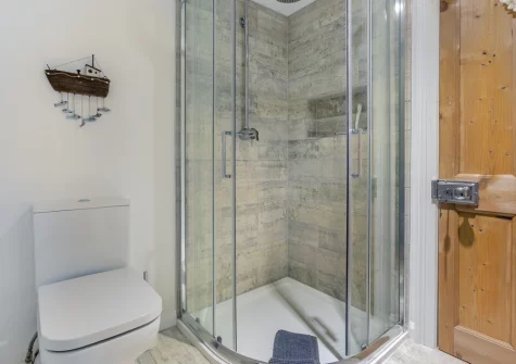 The shower room at Inter-Nos, Looe