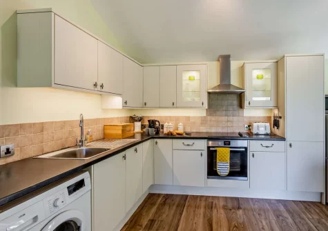 The kitchen at Island View, South Molton